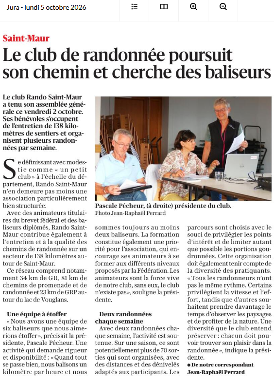 assemblée générale le 2 octobre 2026