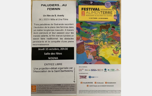 Film "Paludiers...au féminin" à Nogna