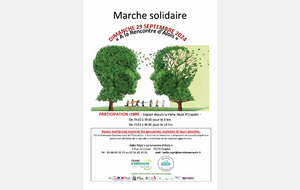 MARCHE SOLIDAIRE proposée par Nelly